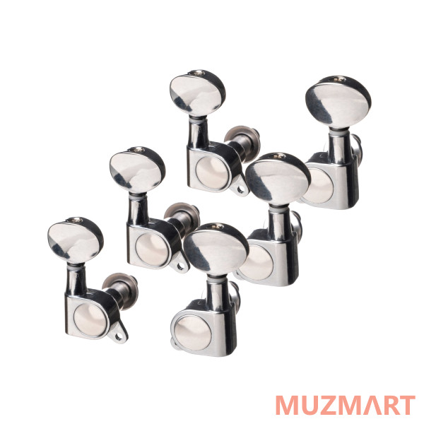 Alice AE-016P Комплект 3+3 колковой механики, хром