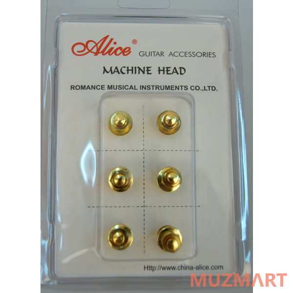 Alice AP-016V1JP Комплект 3+3 колковой механики, золото