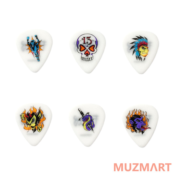 Dunlop BL100P114 Blackline Forbes S1 6Pack Медиаторы