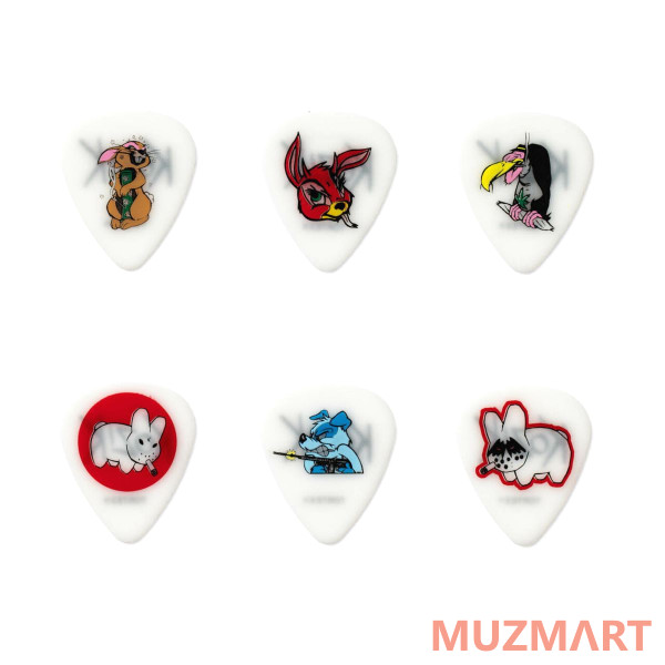Dunlop BL109P060 Frank Kozik 6Pack Медиаторы, 6 шт