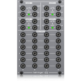 Behringer 173 QUAD GATE/MULTIPLES Аналоговый модуль для Eurorack