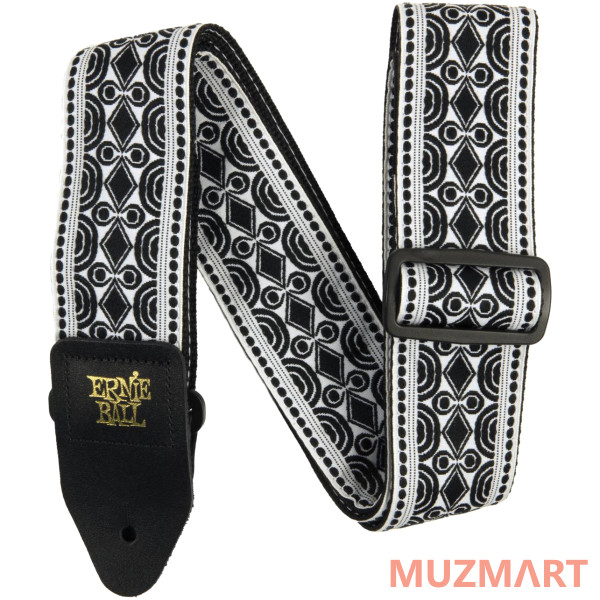 Ernie Ball 5319 Beatnik Black Jacquard Гитарный ремень