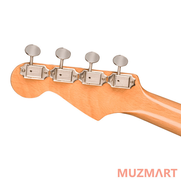 Fender Fullerton Jazzmaster Uke Olympic White Укулеле со звукоснимателем
