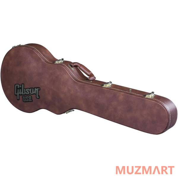Gibson Hard Shell, Case, Les Paul Black w/ White interior Кейс для электрогитары