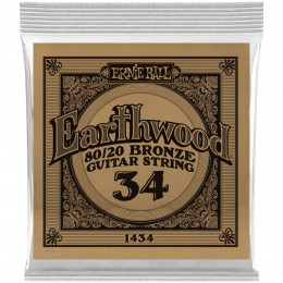 Ernie Ball 1434 Одиночная струна для электрогитары