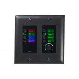 BSS EC-8BV-BLK-EU Панельный контроллер с 8 кнопками и регулятором уровня