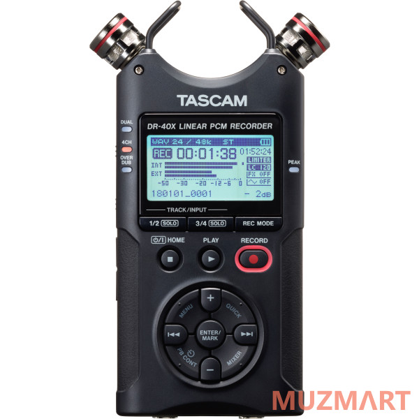 Tascam DR-40x Портативный цифровой рекордер