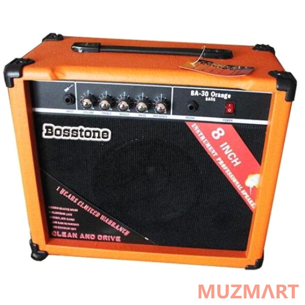 Bosstone BA-30W Orange Комбоусилитель для бас гитары