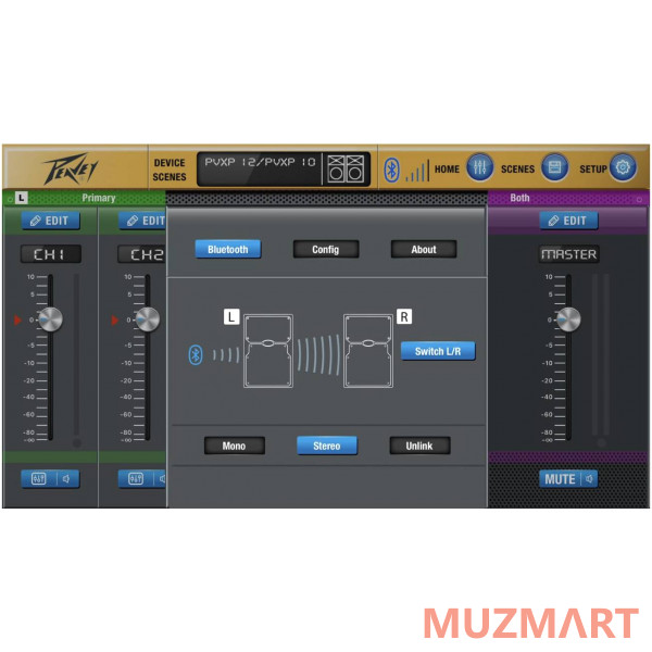 Peavey PVXp 10 Bluetooth 520 W Активная акустическая система с Bluetooth