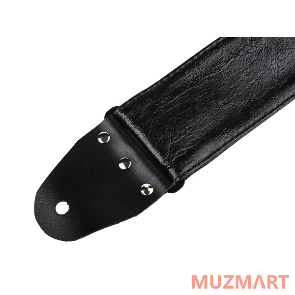 Mezzo MZ-RGE-7bk Ремень для гитары, черный