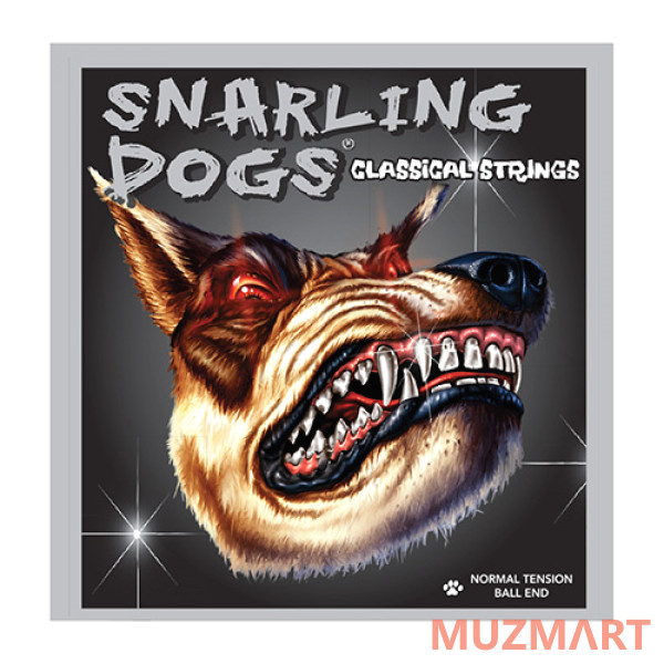 Snarling Dogs SDNYB Комплект струн для классической гитары, посеребренные
