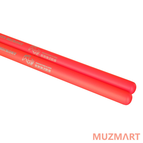 HUN 10101003004 Fluorescent Series 5A Барабанные палочки, оранжевые, орех гикори