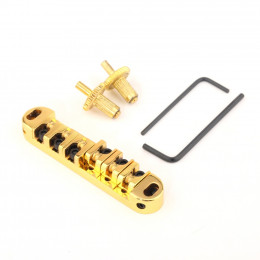 Musiclily MX1005GD Бридж Tune-O-Matic роликовый, LP Style, золото
