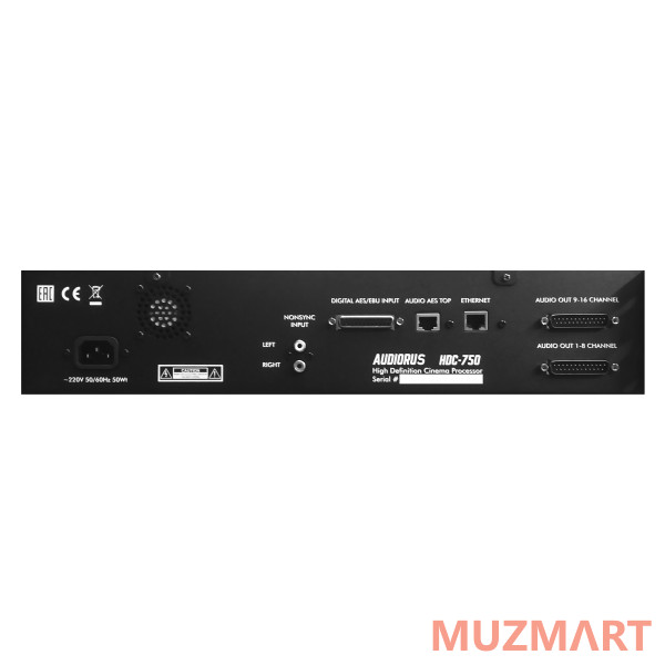 Audiorus HDC-750 Цифровой 8-канальный кинопроцессор