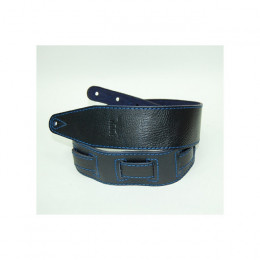 Fidel FL60013L21L Leather 21 Ремень для гитары, кожаный, темно-синий