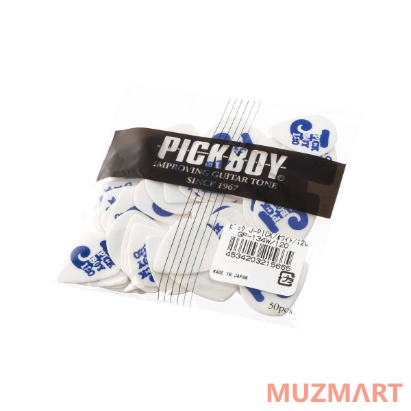Pickboy GP-134W/120 Celluloid J-pick Медиаторы 50шт