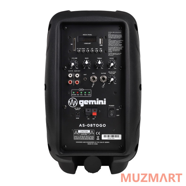 Gemini AS-08TOGO Акустическая система