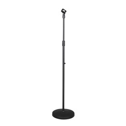 ECO MS023 Black Прямая микрофонная стойка с держателем микрофона