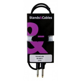 Stands&Cables GC-003-1 Кабель инструментальный Jack-Jack, 1м