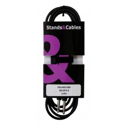 Stands&Cables GC-074-3 Кабель инструментальный Jack-Jack, 3 м