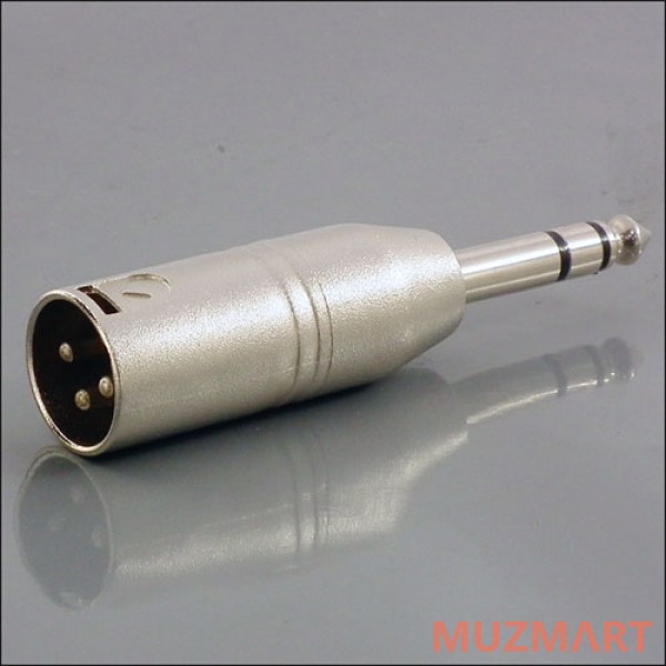 Virtuozo 09058 Адаптер переходник XLR3M=Джек 6.3 мм