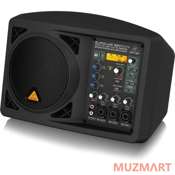 Behringer B207MP3 Активная акустическая мини-система/монитор