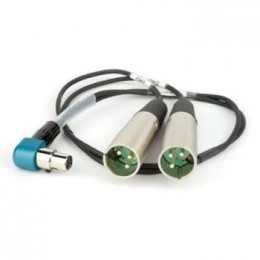 Lectrosonics MCSR/5PXLR2 Переходник с 5 Pin TA5F мама на два XLR папа.