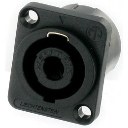 Neutrik NL4MP Панельный разъём Speakon 4-контактный, 30А