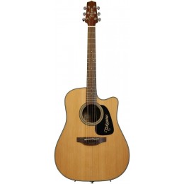 Takamine Pro Series 1 P1DC Dread Cutaway Natural W/CASE Электроакустическая гитара с кейсом