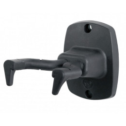 K&M 16240-000-55 Black Настенный держатель для гитар