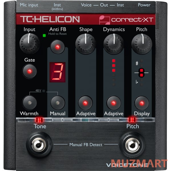 TC Helicon Voicetone Correct XT Вокальный процессор