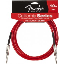 Fender FGC-10R Кабель инструментальный Jack-Jack, 3м