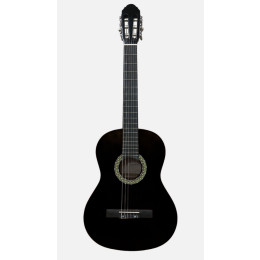 Navarrez NV14PK BLACK 3/4 гитара классическая с чехлом, тюнером, самоучителем и диском