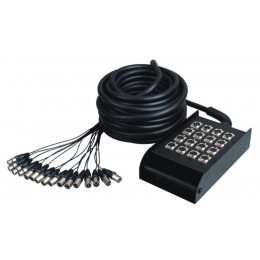 Roxtone STB009-B25 Мультикабель 12 входов, 4 выхода, 25м