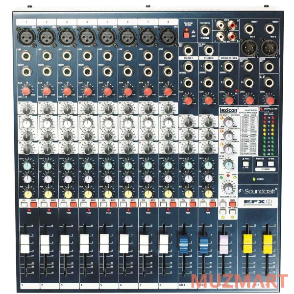 Soundcraft EFX8 Компактный микшерный пульт