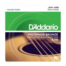 D'Addario EJ18 Струны для акустической гитары