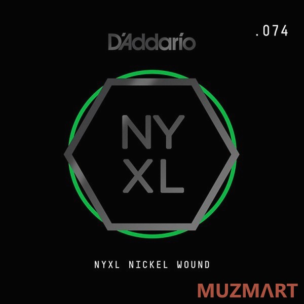 D'Addario NYNW074 Одиночная струна для электрогитары