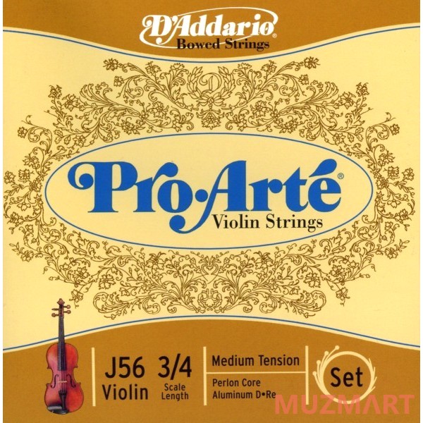 D'Addario J56 3/4M PRO-ARTE Струны для скрипки