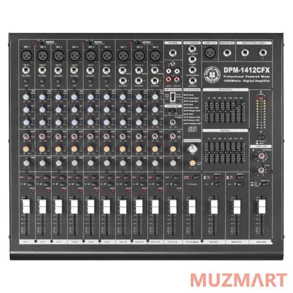 Topp Pro DPM-1412CFX Активный микшерный пульт