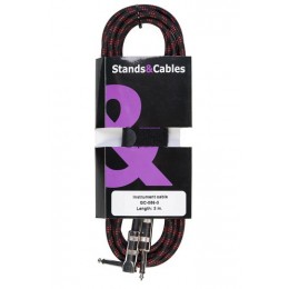 Stands&Cables GC-056-3 Инструментальный кабель Jack-Jack, 3м