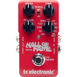 TC Electronic Hall of Fame Reverb TonePrint Напольная педаль эффекта реверберации