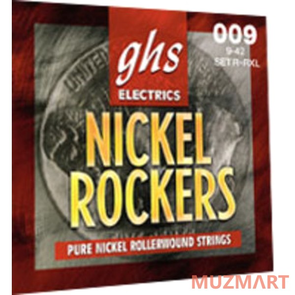 GHS STRINGS R+RM NICKEL ROCKERS Струны для электрогитары