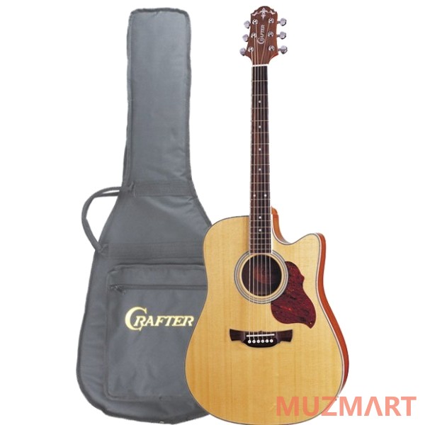 Crafter DTE-6/N Электроакустическая гитара  + Чехол