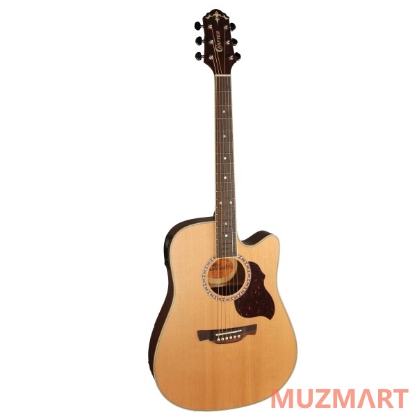 Crafter DTE-7/N Электроакустическая гитара  + Чехол