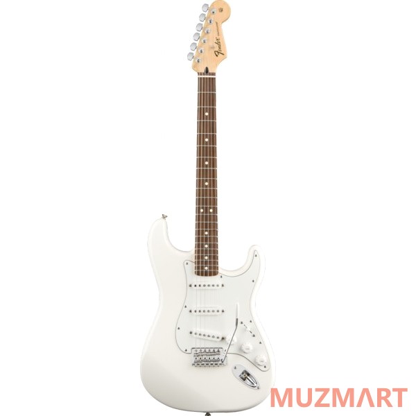 Fender Standart Stratocaster RW Arctic White Tint Электрогитара