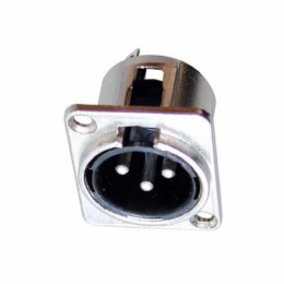 Bespeco XLR3MP Разъем XLR "папа", панельный
