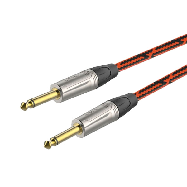 Roxtone TGJJ300-8/3 Кабель инструментальный Jack-Jack, 3м