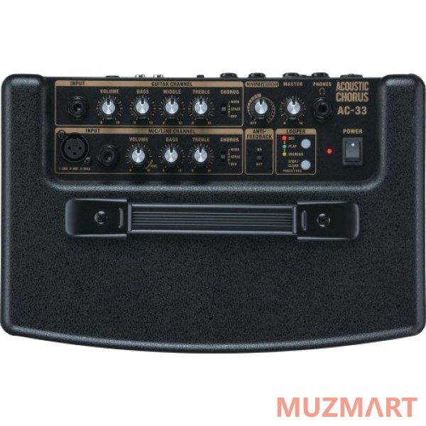 Roland AC-33 Стерео комбоусилитель для акустической гитары