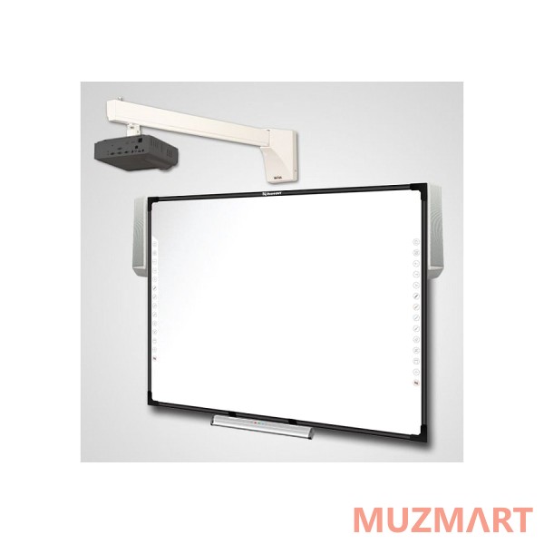 IQBoard Q82+acc/IN124STa/WTH140 Комплект интерактивный