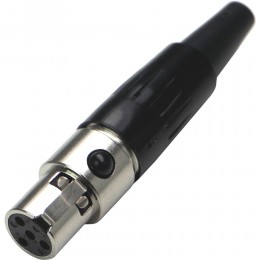 Switchcraft TA4F Кабельный разъём мини-XLR мама 4-х контактный